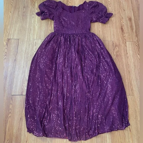 Ivy city Clara plum sequin - Picture 3 of 8